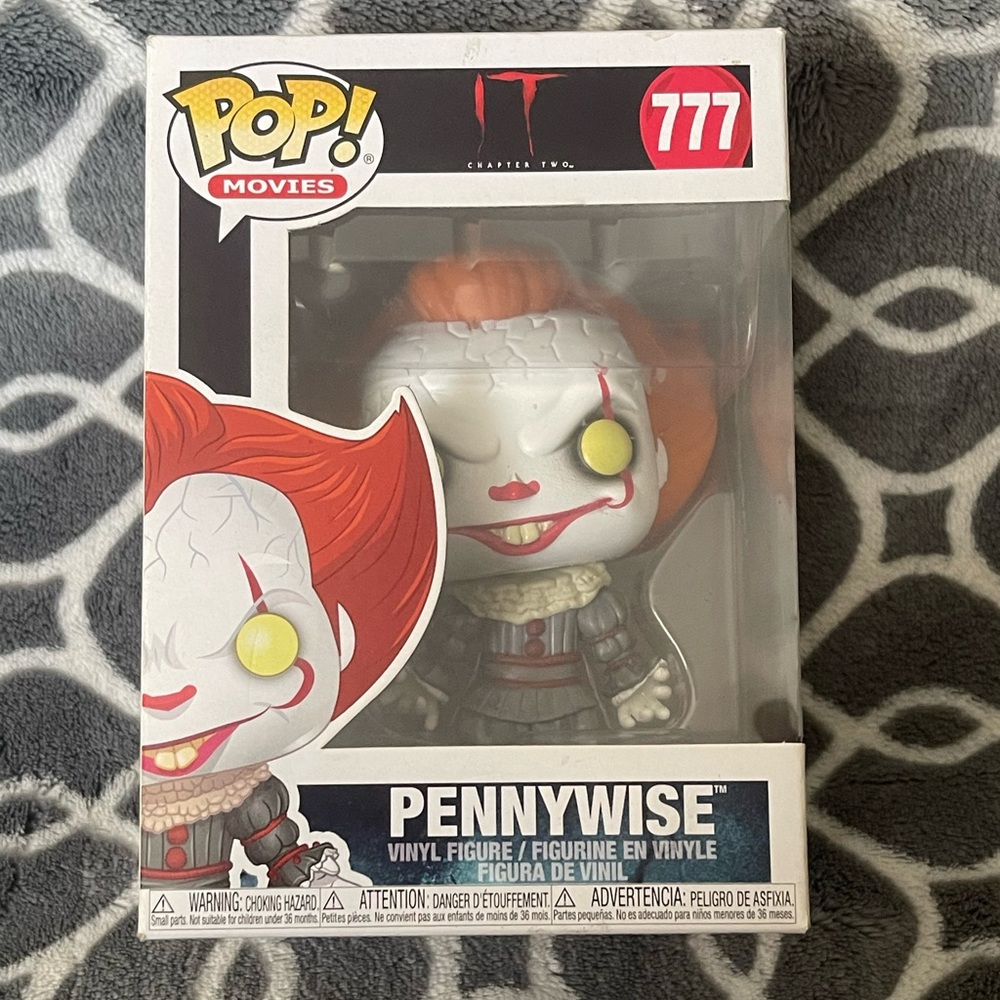 Funko Pop! Pennywise #777 ! IT Chapter Two ! Funko Pop Movies !